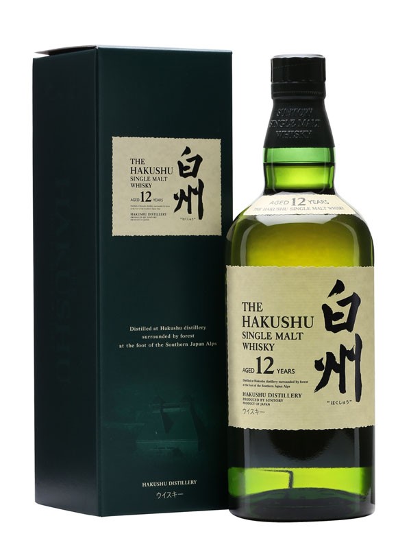 Rượu Hakushu 12 Năm - Whisky Nhật Bản