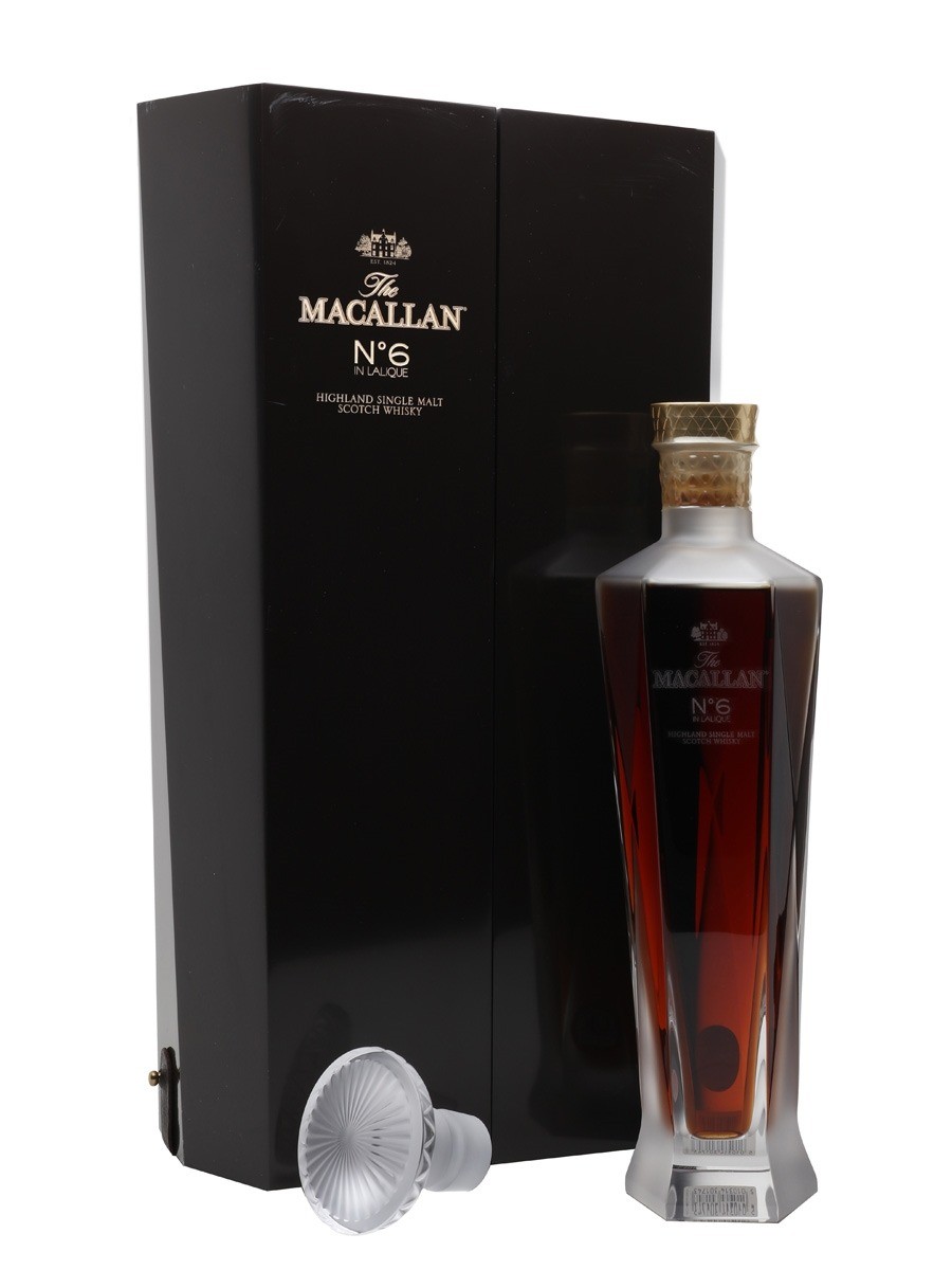 Rượu Macallan No. 6 Lalique Decanter - Scotch Whisky