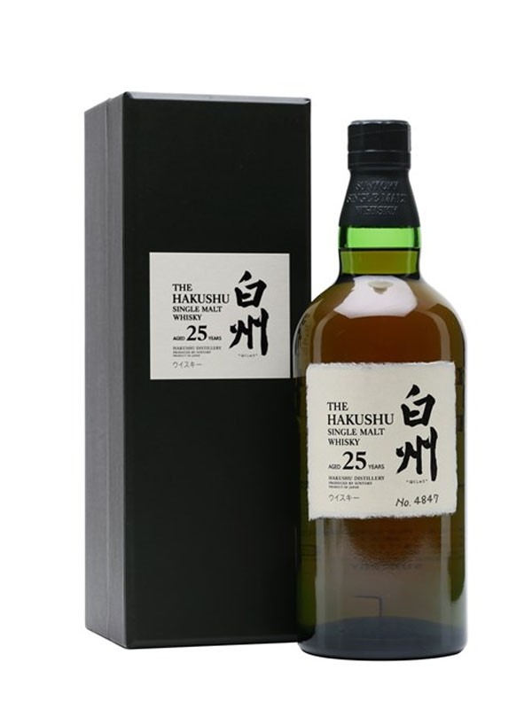 Rượu Hakushu 25 Năm - Whisky Nhật Bản